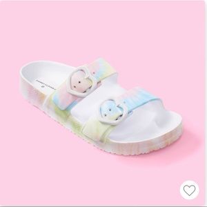 Stoney Clover Lane X Target Slide Sandals Tie-Dye